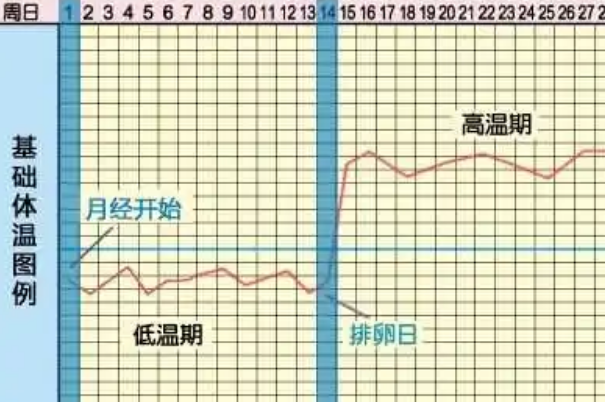 排卵期当天的体温有37.2°C