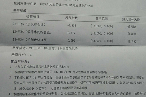 无创已**宝的过来人能说下18三体数据是不是为负数？