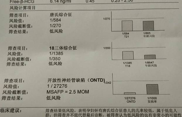 试管婴儿做产检一般唐筛不过的人占了多少比例？