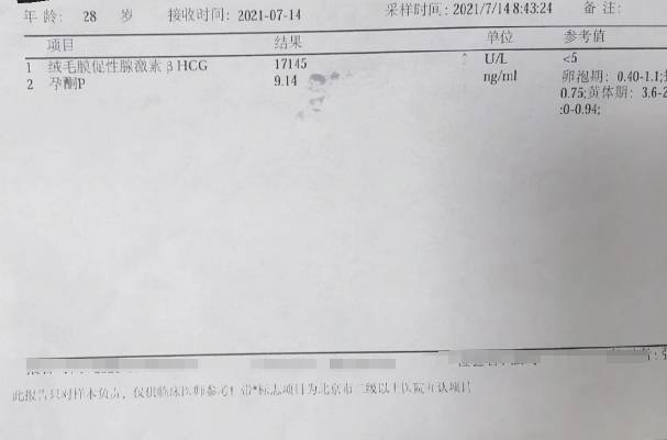 孕酮＜15ng/mL视为警戒值
